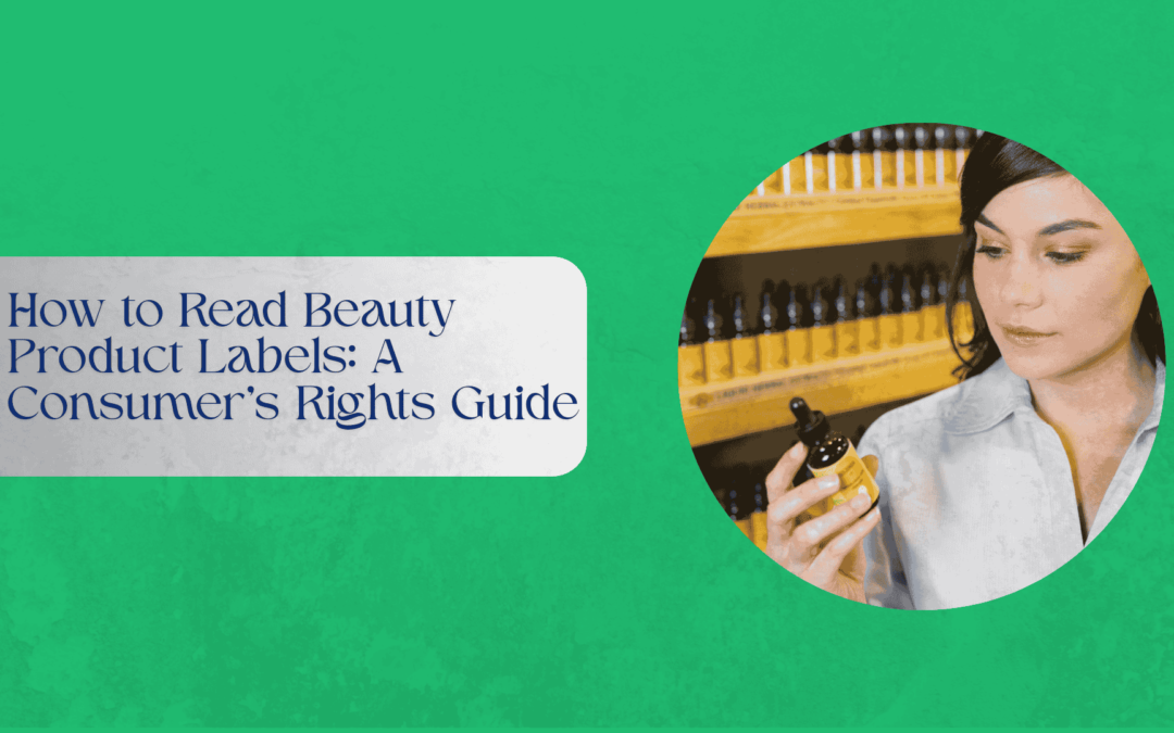 Understanding beauty product labels for consumers in Australia