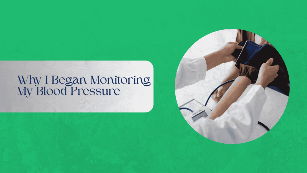 Person using a home health monitoring device in a neutral setting